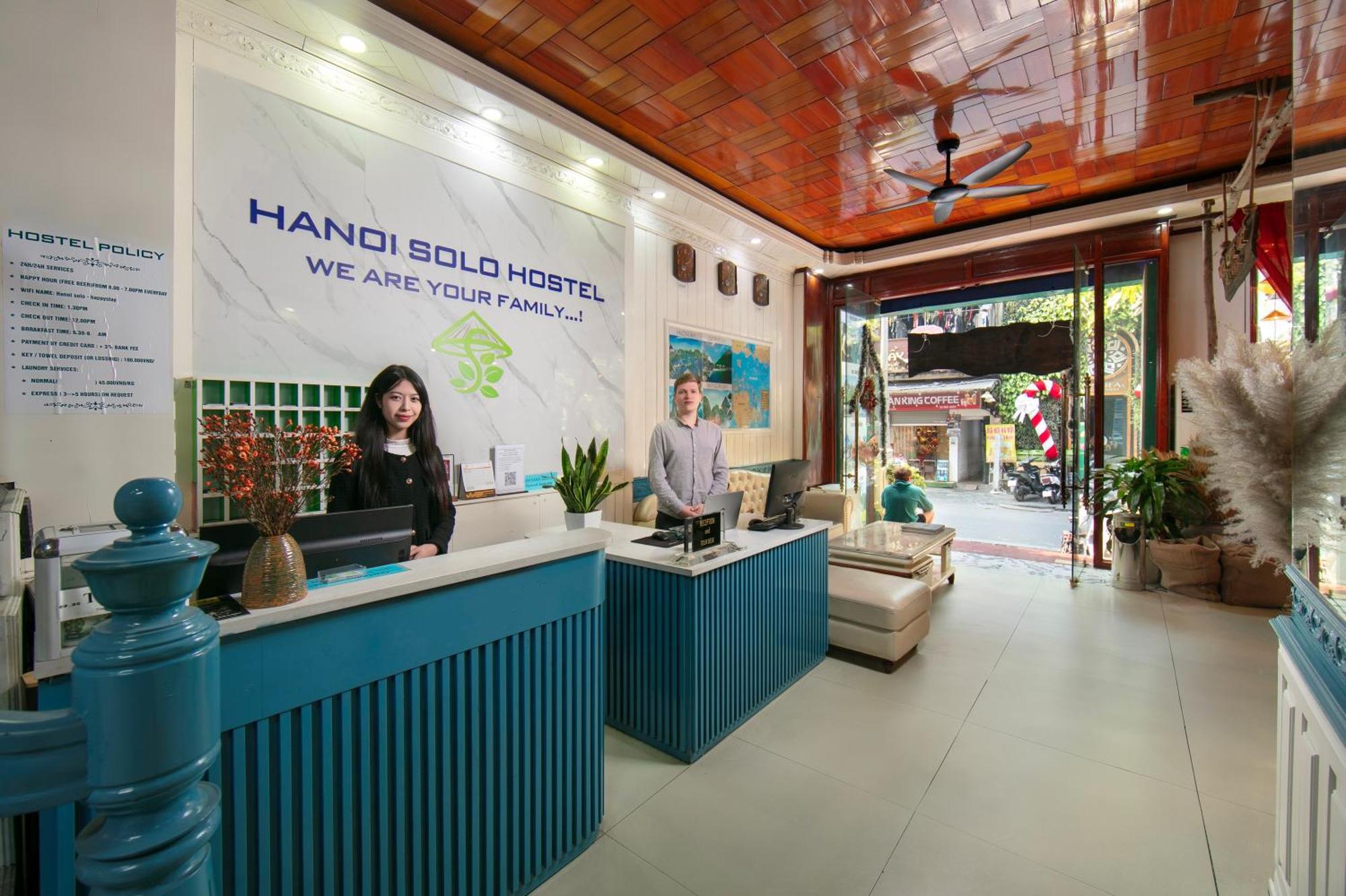 Hanoi Solo Hostel Exterior foto